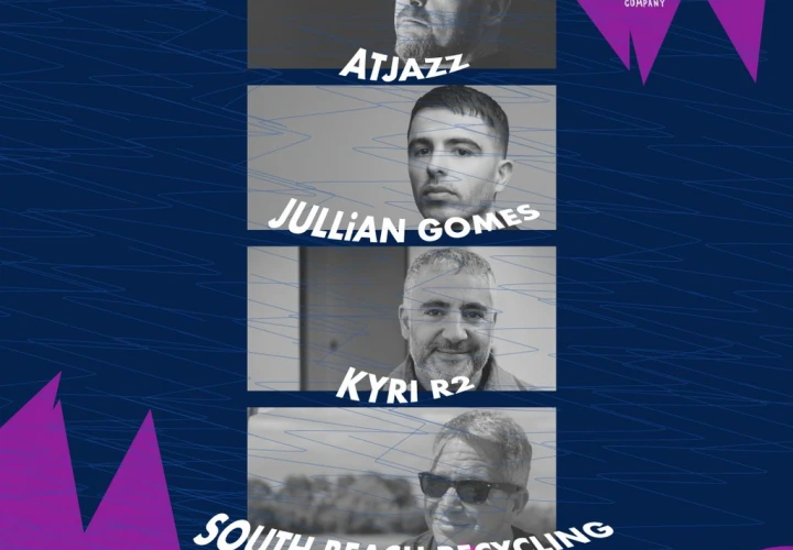 Atjazz & Jullian Gomes with South Beach Recycling & Kyri R2 Atjazz & Jullian Gomes with South Beach Recycling & Kyri R2