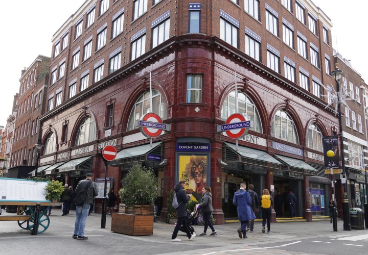 Day trip to Covent Garden, London, by car
