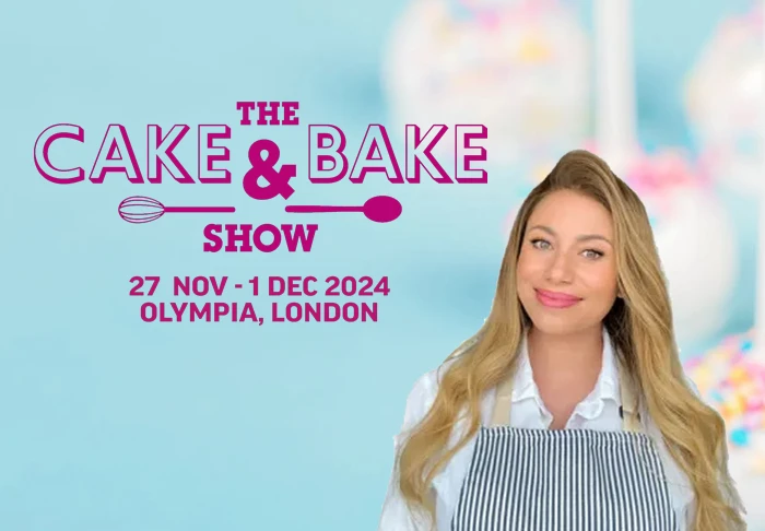 The Cake and Bake Show - and my viral Dubai chocolate bar cake The Cake and Bake Show - and my viral Dubai chocolate bar cake