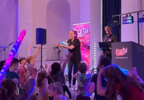 Fun for all the family at Party Peeps Family Rave, Pittville Pump Rooms, Cheltenham