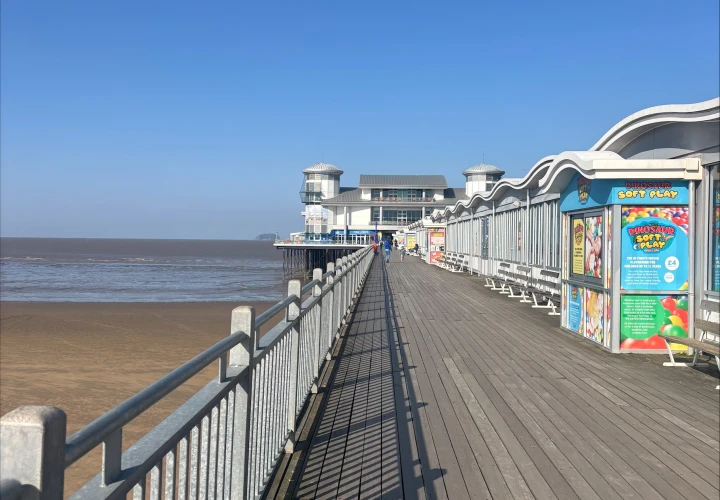 Easter at The Grand Pier in Weston-Super-Mare Easter at The Grand Pier in Weston-Super-Mare