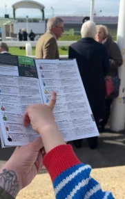 Kids at Cheltenham Racecourse