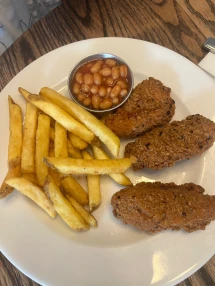 Chicken goujons at Sidcot Arms