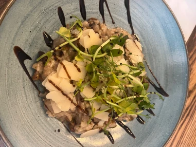 Risotto at Sidcot Arms