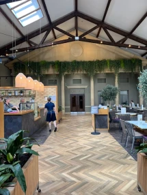 Cafe at Aqua Sana